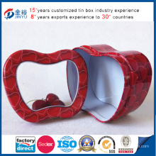 Apple Shaped PVC Window Promotion Gift Box